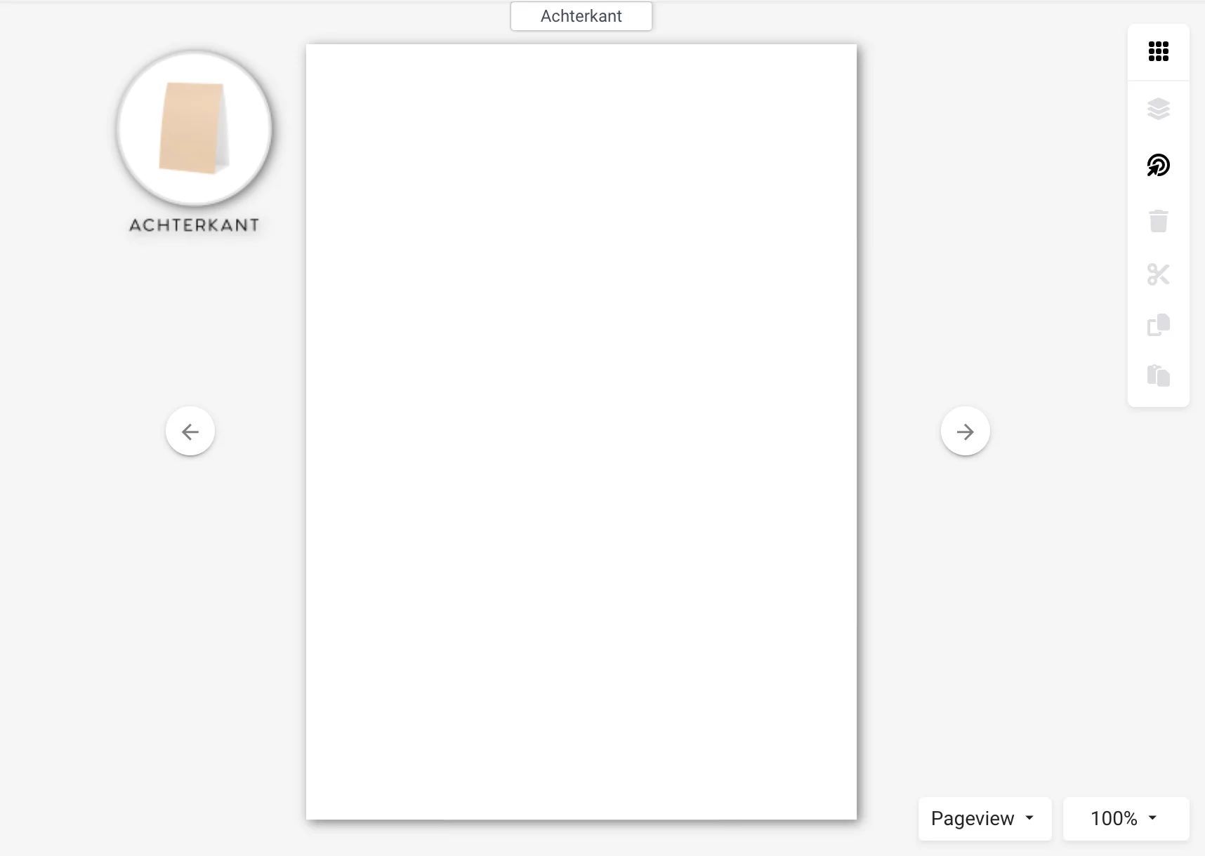 achterkant-tentkaart Tischaufsteller